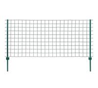 vidaXL Euro hek 20x1,2 m staal groen142816 G