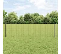 vidaXL Clôture en fil soudé 25 x 0,6 m (l x h) Acier recouvert de PVC