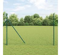 Vidaxl Clôture Euro Verte 1,5x10 M En Acier