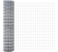 vidaXL Euro Fence 1x25 m Acier galvanisé