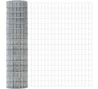 vidaXL Clôture européenne 1 x 25 m fer revêtu de PVC