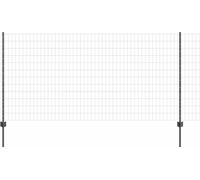 Vidaxl Clôture Euro Avec 10 U Posts Gris 1,2x10 M En Acier