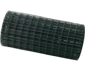 vidaXL Clôture Eurozaun, 0,6 x 50 mètres, fer revêtu de PVC, couleur verte