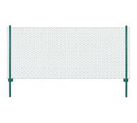 vidaXL Clôture Grillage Métallique - 0.5x25 m - Vert