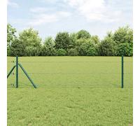 vidaXL Clôture hexagonale Vert 0,6 x 10 m PVC