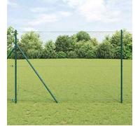 vidaXL Clôture hexagonale Vert 1,5 x 50 m PVC 42005436