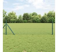 Vidaxl Clôture Hexagonale Verte 1.2x10 M Acier