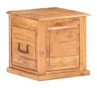 vidaXL Coffre 40x40x40 cm Bois d'acacia Solide