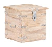 vidaXL Coffre 40x40x40 cm Bois d'acacia solide 289646
