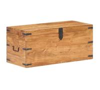 vidaXL Coffre Acacia Massif Naturel