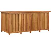 vidaXL Boîte de rangement de jardin 175x80x75 cm bois massif d'acacia 319708 Marron G