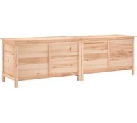 vidaXL Coffre de jardin 198,5x50x56,5 cm Sapin massif
