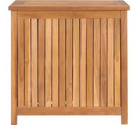 vidaXL Coffre de jardin en teck massif 60 x 50 x 58 cm