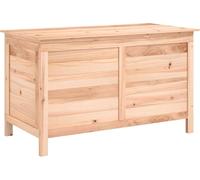 vidaXL Coffre de jardin 99x50x56,5 cm bois massif sapin