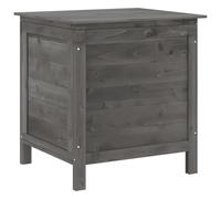 vidaXL Coffre de jardin Anthracite 50x49x56,5 cm Sapin massif