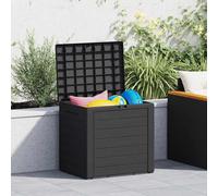 vidaXL Coffre de jardin Anthracite 58,5x46x55 cm Polypropylène