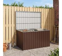 Boîte de rangement de jardin Marron 149x99x93 cm