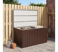 vidaXL Coffre de jardin brun 171 x 99 x 93 cm