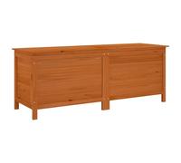 vidaXL Coffre de jardin Marron 150x50x56,5 cm Sapin massif