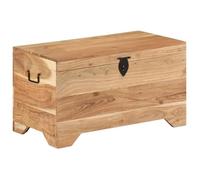 vidaXL Coffre de rangement Bois d'acacia solide