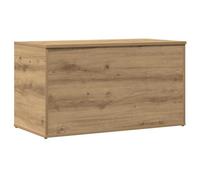vidaXL Coffre de rangement chêne artisanal 84x42x46 cm bois ingénierie, coffre, boîte de rangement, armoire de rangement, coffres, boîtes de rangement