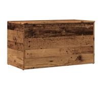 vidaXL Coffre de rangement vieux bois 84x42x46 cm bois d'ingénierie, coffre, boîte de rangement, armoire de rangement, coffres, boîtes de rangement