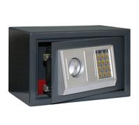 vidaXL Coffre-fort électronique Gris foncé 31x20x20 cm Acier