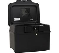 vidaXL Coffre-fort noir 44x37x34 cm