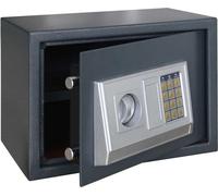 vidaXL Coffre-fort numérique avec serrure gris foncé 35 x 25 x 25 cm Acier