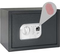vidaXL Coffre-fort numérique avec serrure gris foncé 35 x 25 x 25 cm Acier