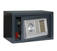 vidaXL Coffre-fort numérique Gris foncé 31 x 20 x 20 cm Acier