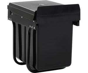 vidaXL Collecteur de déchets Soft-Close 20 L