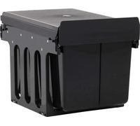 vidaXL Collecteur de déchets Soft-Close 48 L