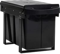vidaXL Collecteur de déchets Soft-Close 48 L
