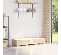 vidaXL Collier de palette 150x50 cm bois de pin solide