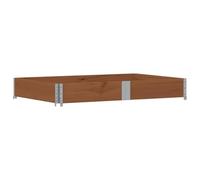 vidaXL Rehausse de palette marron 150x100 cm pin massif
