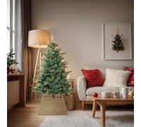 vidaXL Collier de sapin de Noël Marron 70 x 70 x 28 cm