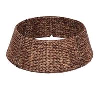 vidaXL Collier de Sapin de Noël Rond Marron Ø 105 x 28 cm