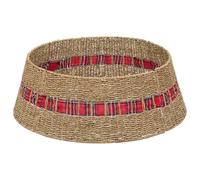 vidaXL Collier de Sapin de Noël Rond Naturel Ø 60 x 22 cm