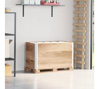 vidaXL Colliers de palette 3 pcs 100x50 cm bois de pin solide