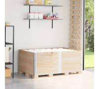 vidaXL Colliers de palette 3 pcs 150x100 cm bois de pin solide