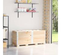 vidaXL Colliers de palette 3 pcs 150x50 cm bois de pin solide