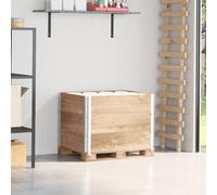 vidaXL Colliers de palette 3 pcs 80x60 cm bois de pin solide