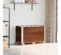 vidaXL Colliers de palette 3 pcs marron 100x50 cm bois de pin solide