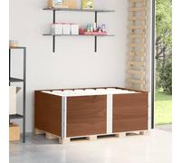 vidaXL Colliers de palette 3 pcs marron 150x100 cm bois de pin solide