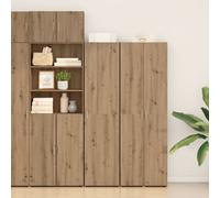 Vidaxl Commode Chêne Artisan 45x42.5x185 Cm Bois D'ingénierie