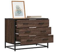 vidaXL Commode chêne marron