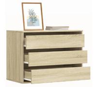 VIDAXL Commode d'angle - Chêne sonoma