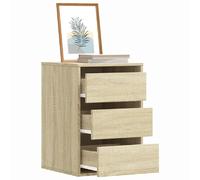 VIDAXL Commode d'angle - Chêne sonoma