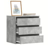 VIDAXL Commode d'Angle Gris Béton